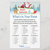 happy santa Wat zit er in je handtas? (Voorkant)