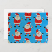 Happy Santas Briefkaart (Voorkant / Achterkant)