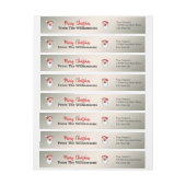 Happy Santas op het adres van de Terugkeer van de  (Vel)