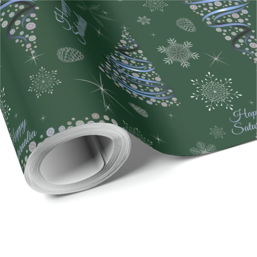 Happy Saturnalia Cadeaupapier (Rol Hoek)