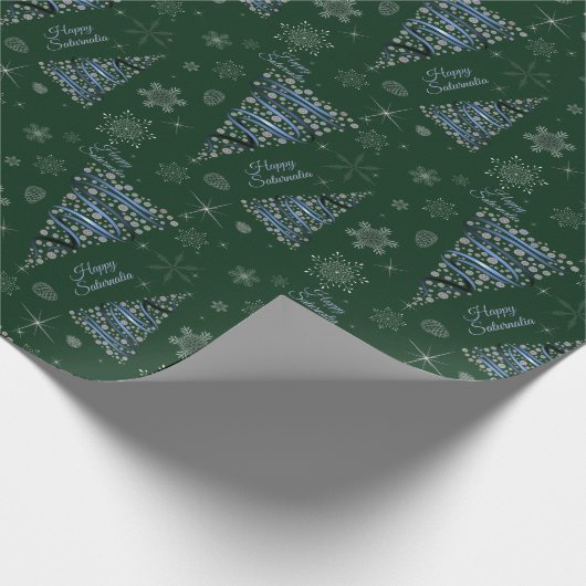 Happy Saturnalia Cadeaupapier (Hoek)