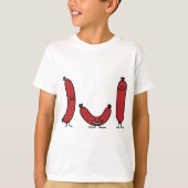 Happy Sausage Kinder T-Shirt (Voorkant)