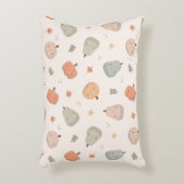 Happy Schattige pompoenpatroon - Accent Pillow Accent Kussen (Voorkant(Verticaal))