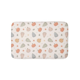 Happy Schattige pompoenpatroon - Badmat