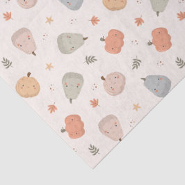 Happy Schattige pompoenpatroon - Weefselpapier Tissuepapier