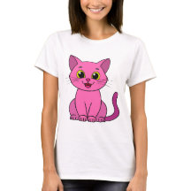Happy Schattige Roze Kat