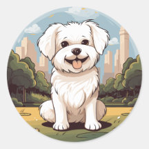 Happy Schattige Schattig Happy Maltese Dog Puppy