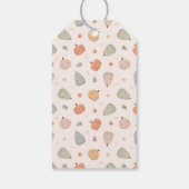 Happy Schattigee Pompoen Ontwerp Custom Gift Label Cadeaulabel (Achterkant)