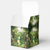 Happy Schattigee wilde krokodil Oerwoud Bomen Mooi Bedankdoosjes (Geopend)