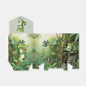 Happy Schattigee wilde krokodil Oerwoud Bomen Mooi Bedankdoosjes (Uitgevouwen)