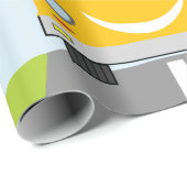 Happy School Bus Cadeaupapier (Rol Hoek)