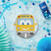 Happy School Bus Papieren Bordje (Feest)