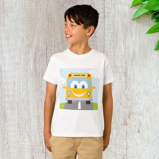 Happy School Bus T-shirt