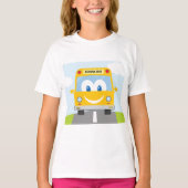 Happy School Bus T-shirt (Voorkant)