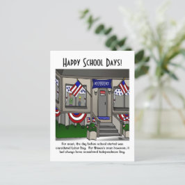 Happy School Days Briefkaart