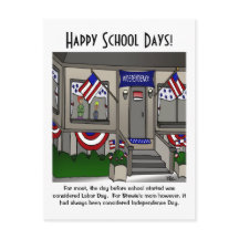 Happy School Days Briefkaart