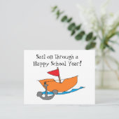 happy School-kaart Briefkaart (Staand voorkant)