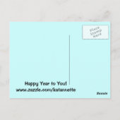happy School-kaart Briefkaart (Achterkant)