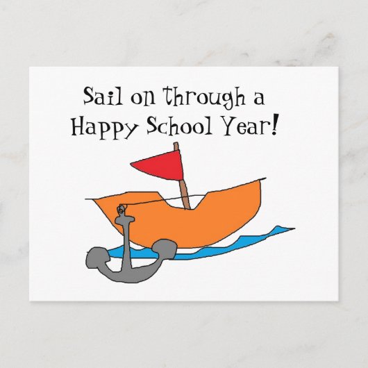 happy School-kaart Briefkaart (Voorkant)