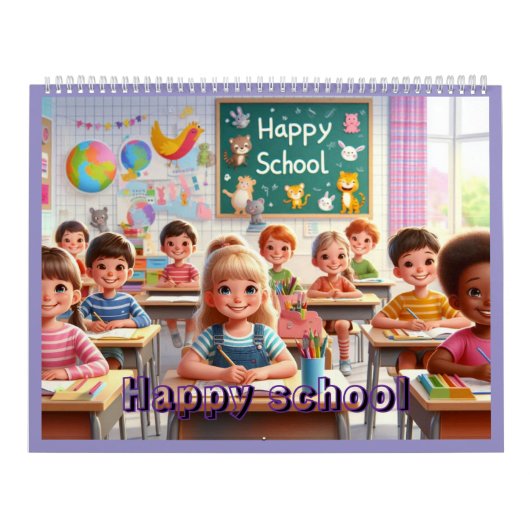 Happy School Kalender (Hoes)