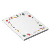 Happy School levert notitie van de leraar Notitieblok (Schuin)