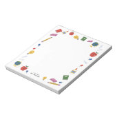 Happy School levert notitie van de leraar Notitieblok (Linkerzijde)