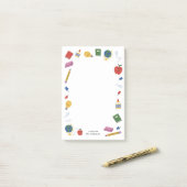 Happy School levert notitie van de leraar Post-it® Notes (Op bureau)