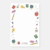 Happy School levert notitie van de leraar Post-it® Notes (Voorkant)