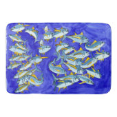 Happy School of Yellowfin Tuna Badmat (Voorkant)