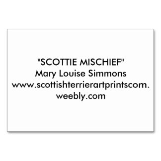 HAPPY SCOTTIE BIRTHDAY KAART