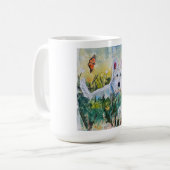 Happy Scottie in a Field Koffiemok (Voorkant links)