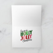 Happy Seals Gevouwen Kerst Kaart (Binnen)