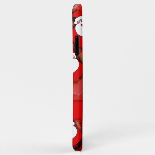 Happy Seamless Santa Claus Pattern Case-Mate iPhone Case (Achterkant/rechts)