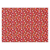 Happy Seamless Santa Claus Pattern Tafelkleed (Voorkant (Horizontaal))