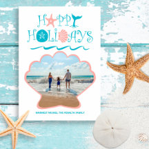 Happy Seashore | kerstfoto van Beach Seashell