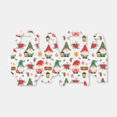 Happy Seasonal Gnomen Bedankdoosjes (Uitgevouwen)