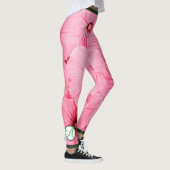 HAPPY SEED LEGGINGS ROZE BLOEMEN MONOGRAM (Rechts)