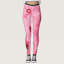 HAPPY SEED LEGGINGS ROZE BLOEMEN MONOGRAM