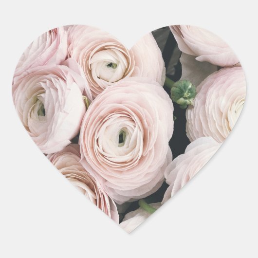 HAPPY SEED ROOS Hart Stickers, KLEIN, 1½ inch Hart Sticker (Voorkant)