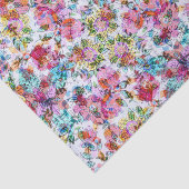 HAPPY SEED WATERVERF FLORAL PATTERN WEEFSEL PAPIER (Detail)