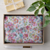 HAPPY SEED WATERVERF FLORAL PATTERN WEEFSEL PAPIER (Geschenk)