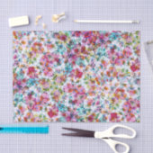 HAPPY SEED WATERVERF FLORAL PATTERN WEEFSEL PAPIER (Craft)
