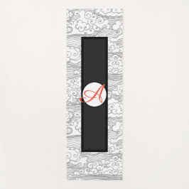 HAPPY SEEY YOGA Mat MET JAPANESE CLOUDS MONOGRAM