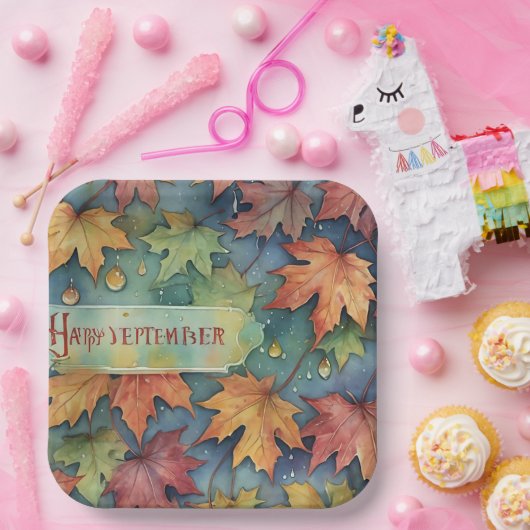 Happy September Paper Bord (Feest)