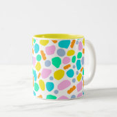 Happy Shapes-Mok Tweekleurige Koffiemok (Voorkant rechts)