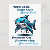 Happy Shark Awareness Day | 14 juli Briefkaart (Voorkant)