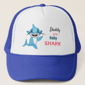 Happy Shark Familie Daddy Shark Trucker Pet (Voorkant)