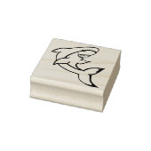 Happy Shark Rubberstempel (Stempel)