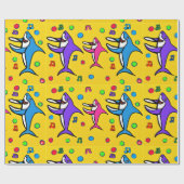 HAPPY SHARKS CADEAUPAPIER (Vlak)