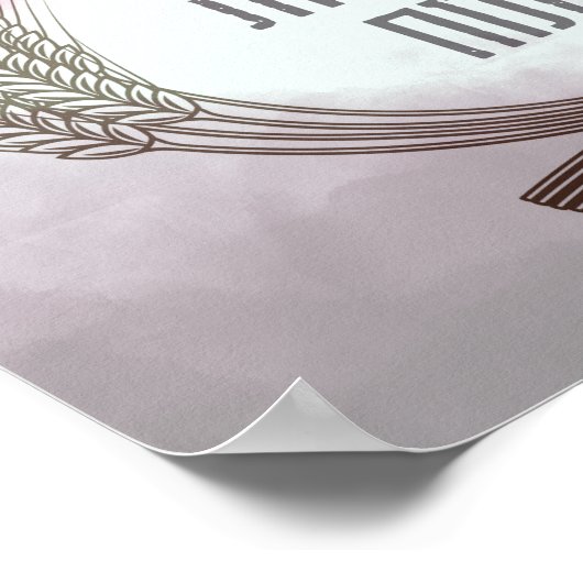 Happy Shavuot - Chag Shavuot Sameach Poster (Hoek)